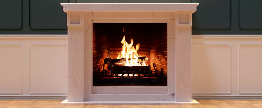 Decorative Electric Fireplace Installation in Weston, Florida