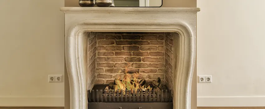 Vintage-style Fireplace Redesign in Weston, Florida